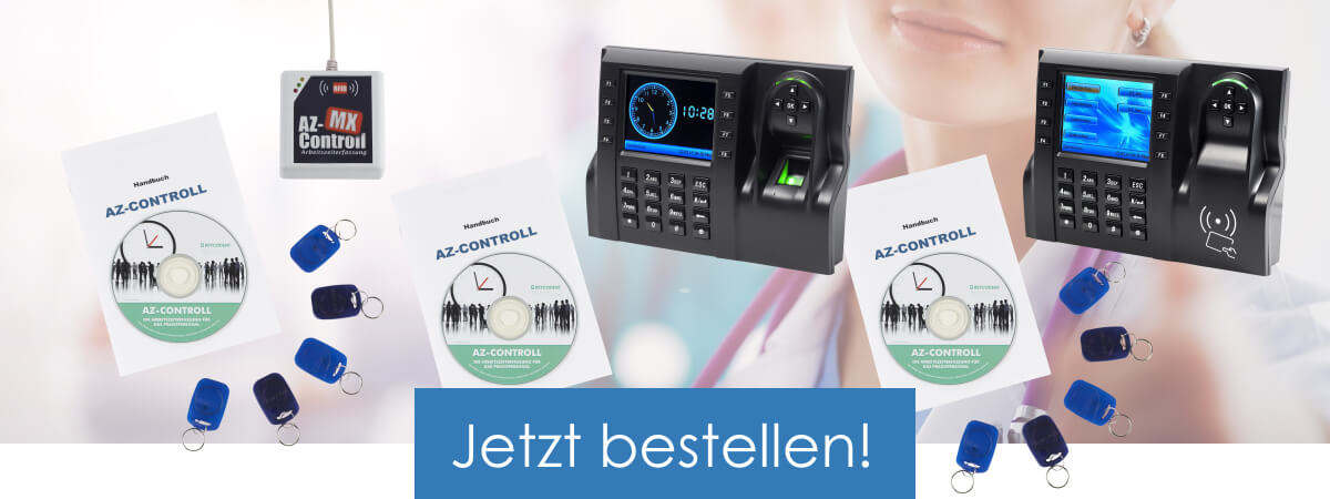 AZ-Contoll MX3 Arbeitszeiterfassung