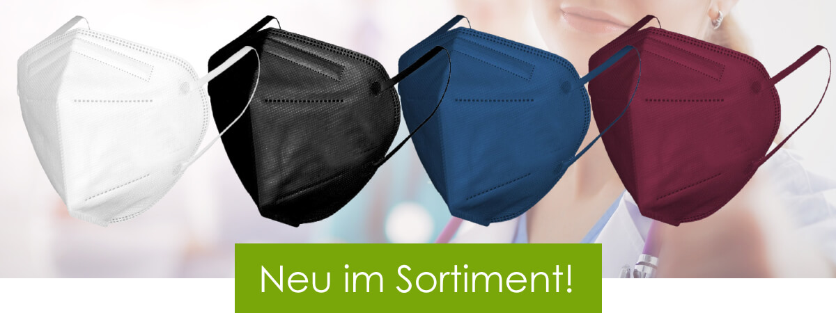 FFP2 Atemschutzmasken farbig