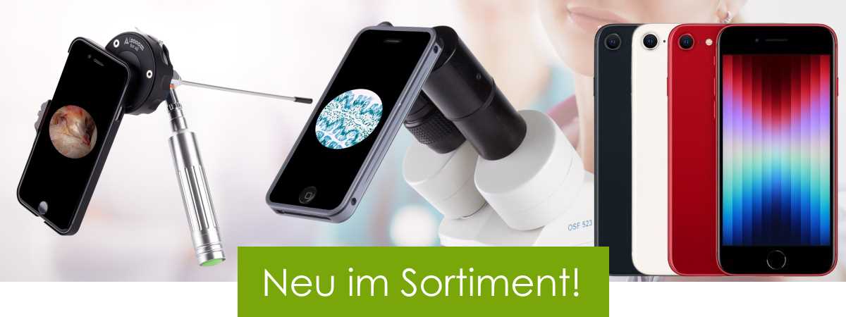 ISIONART izooom Adaptersysteme für iPhone SE