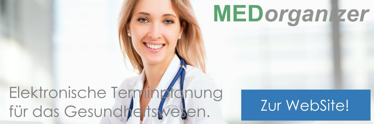 MEDorganizer elektronische Terminplanung im Gesundheitswesen