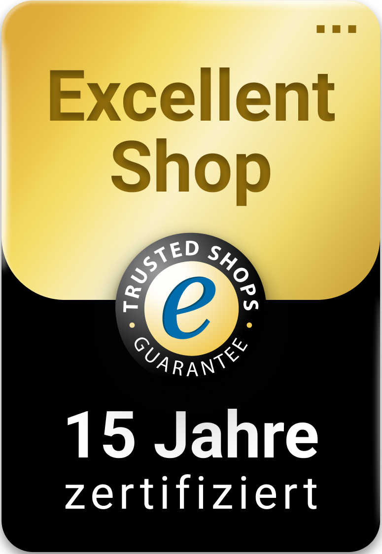 Excellent Shop Award -15 Jahre zertifizierter Online-Shop