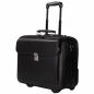 Preview: DÜRASOL | Arztkoffer MOBILO mit Trolley Leder schwarz (9350)