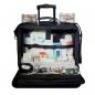 Preview: DÜRASOL | Arztkoffer MOBILO mit Trolley Leder schwarz (9350)
