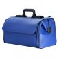 Preview: DÜRASOL | Arzttasche RUSTICANA Modern 2 Vortaschen Feinrindleder ultramarin blau (7016)