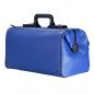 Preview: DÜRASOL | Arzttasche RUSTICANA Modern 2 Vortaschen Feinrindleder ultramarin blau (7016)