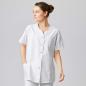 Preview: EXNER | Damen Kasack Halbarm 50% Baumwolle hotpink (2407543)