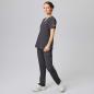 Preview: EXNER | Damen Schlupfkasack Sportsline regular fit graphit (7047419)