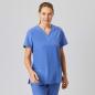 Preview: EXNER | Damen Schlupfkasack Sportsline regular fit light blue (7047434)