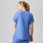Preview: EXNER | Damen Schlupfkasack Sportsline regular fit light blue (7047434)