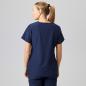 Preview: EXNER | Damen Schlupfkasack Sportsline regular fit navy blau (7047431)