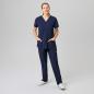 Preview: EXNER | Damen Schlupfkasack Sportsline regular fit navy blau (7047431)