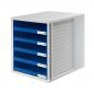 Preview: HAN | Schubladenbox SCHRANK SET (lichtgrau-blau)