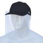 Preview: Basecap Visierschild Gesichtsschutz Gesichtsvisier schwarz
