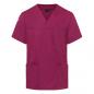 Preview: KARLOWSKY | Herren Kurzarm Schlupfkasack (fuchsia) KS 65