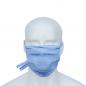 Preview: Mund-Nasen-Maske (MNS) blau-weiss