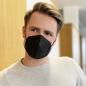 Preview: FFP2 Atemschutzmaske (schwarz)