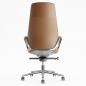 Preview: TEQLER | Bürosessel Chefsessel Farsund cognac-braun (T171152)