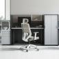 Preview: TEQLER | Bürostuhl Oslo weiß beige khaki (T171163)