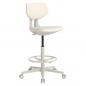 Preview: TEQLER | Praxisdrehstuhl MODENA weiß (T170717)