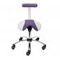 Preview: TEQLER Interior | Sattelhocker abnehmbare Lehne (lila) T142729lw