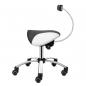 Preview: TEQLER Interior | Sattelhocker abnehmbare Lehne (schwarz) T142729sw