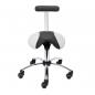 Preview: TEQLER Interior | Sattelhocker abnehmbare Lehne (schwarz) T142729sw