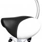 Preview: TEQLER Interior | Sattelhocker abnehmbare Lehne (schwarz) T142729sw