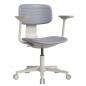 Preview: TEQLER | Laborstuhl NAPLES mit Armlehne grau (T170721)