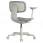 Preview: TEQLER | Laborstuhl NAPLES mit Armlehne grau (T170721)