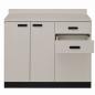 Preview: TEQLER | Sideboard VARDE grau / schwarz (T1711880)