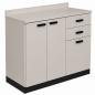 Preview: TEQLER | Sideboard VARDE grau / schwarz (T1711880)