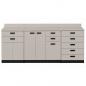 Preview: TEQLER | Sideboard VARDE grau / schwarz (T1711880)