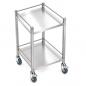 Preview: TEQLER | mobiler Edelstahl Multifunktionswagen (T171805)