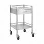 Preview: TEQLER | mobiler Edelstahl Schubladenwagen (T171806)