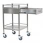 Preview: TEQLER | mobiler Edelstahl Schubladenwagen (T171806)