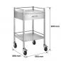 Preview: TEQLER | mobiler Edelstahl Schubladenwagen (T171806)