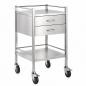 Preview: TEQLER | mobiler Edelstahl Schubladenwagen (T171807)
