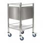 Preview: TEQLER | mobiler Edelstahl Schubladenwagen (T171807)