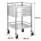 Preview: TEQLER | mobiler Edelstahl Schubladenwagen (T171807)