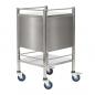 Preview: TEQLER | mobiler Edelstahl Schubladenwagen (T171808)