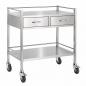 Preview: TEQLER | mobiler Edelstahl Vielzweckwagen (T171810)
