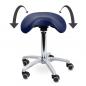 Preview: TEQLER Interior Drehhocker Sattelsitz blau (T140523blau)