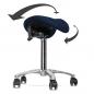 Preview: TEQLER Interior Drehhocker Sattelsitz blau (T140523blau)