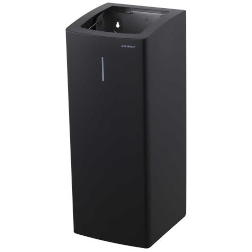 AIR-WOLF | Abfallbehälter Serie Alpha 50 Liter Edelstahl mattschwarz (60-134)