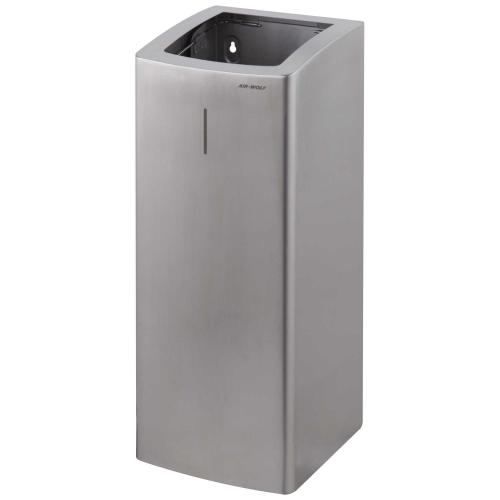 AIR-WOLF | Abfallbehälter Serie Alpha 50 Liter Edelstahl gebürstet (60-135)