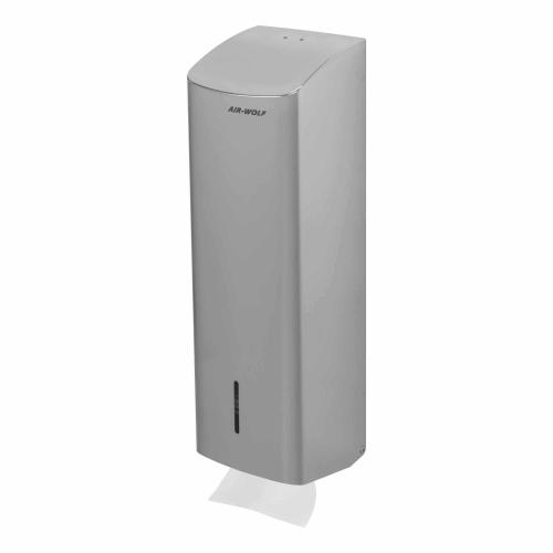 AIR-WOLF | WC-Papierspender für 750 Blatt Edelstahl gebürstet (60-190)
