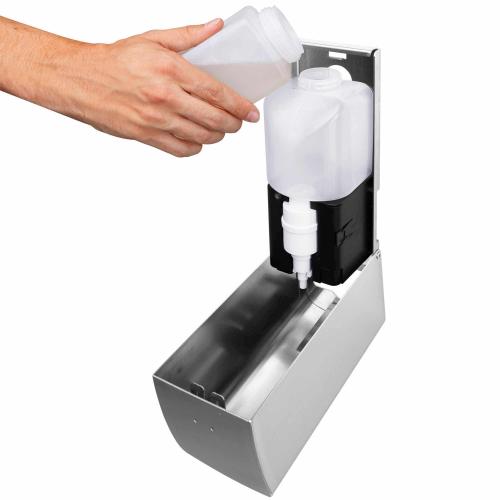 AIR-WOLF | Seifenspender Alpha mit Sensor Edelstahl messing 500ml (60-312)