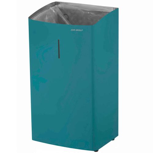 AIR-WOLF Abfallbehälter Alpha 27 Liter (blau-grün)