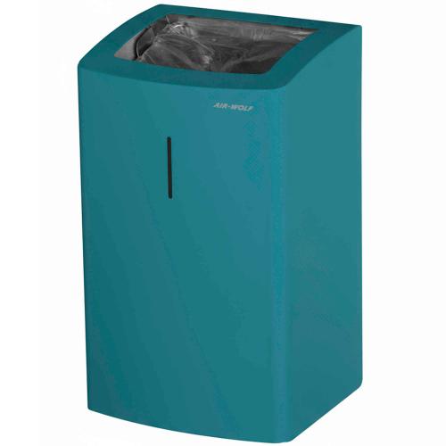 AIR-WOLF | Abfallbehälter Alpha 25 Liter blau-grün (60-351)