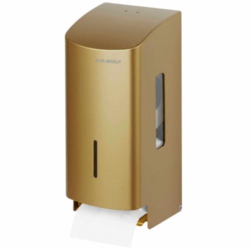 AIR-WOLF | WC-Papierspender Alpha Edelstahl messing (60-387)